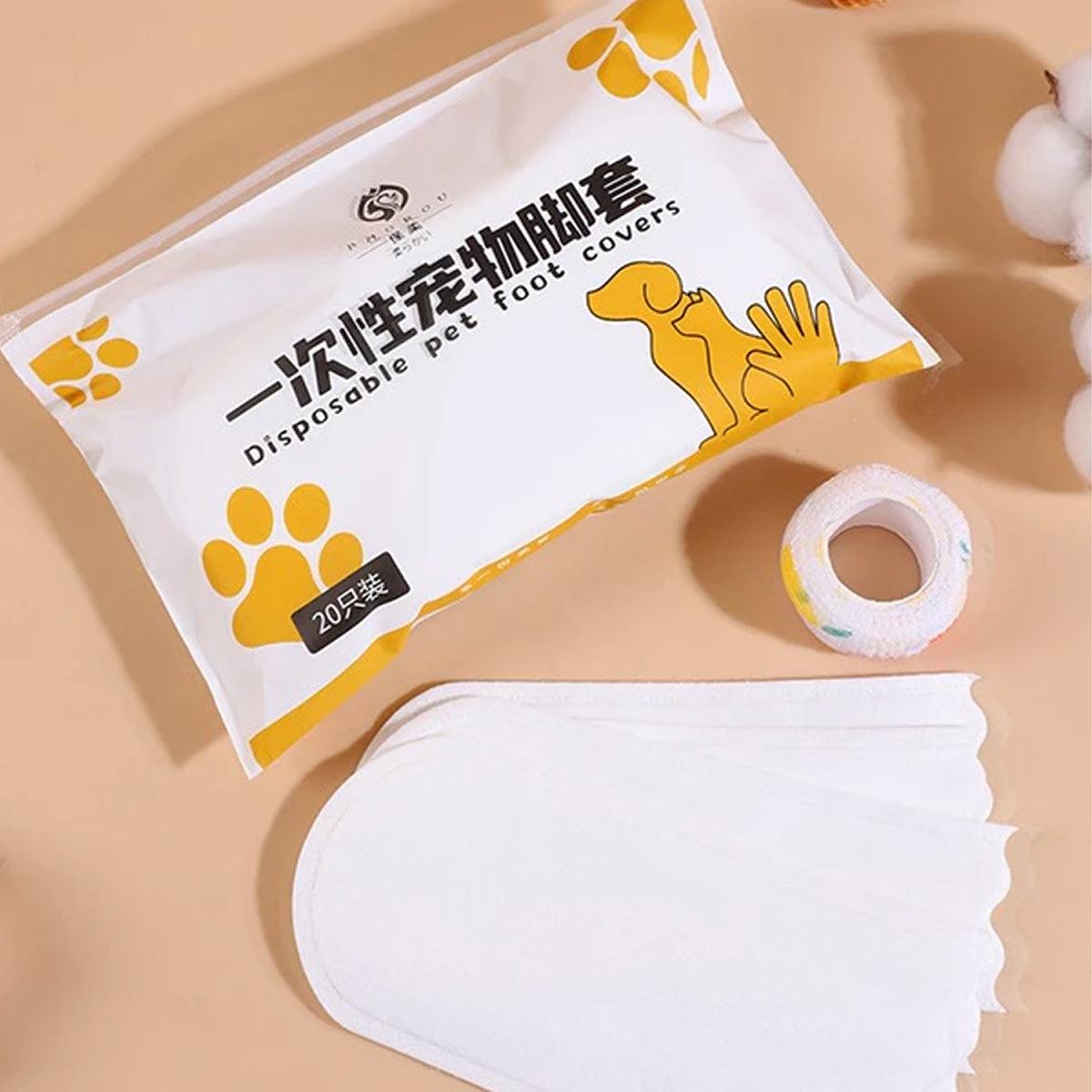 Waterproof Disposable Dog Shoe Covers