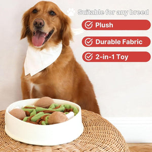 Chicken Leg Bucket Puzzle Toy Interactive Snuffle & IQ Training for Dogs