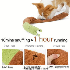 Snuffle Toy Snail for Dogs – IQ Training and Fun Treat Puzzle