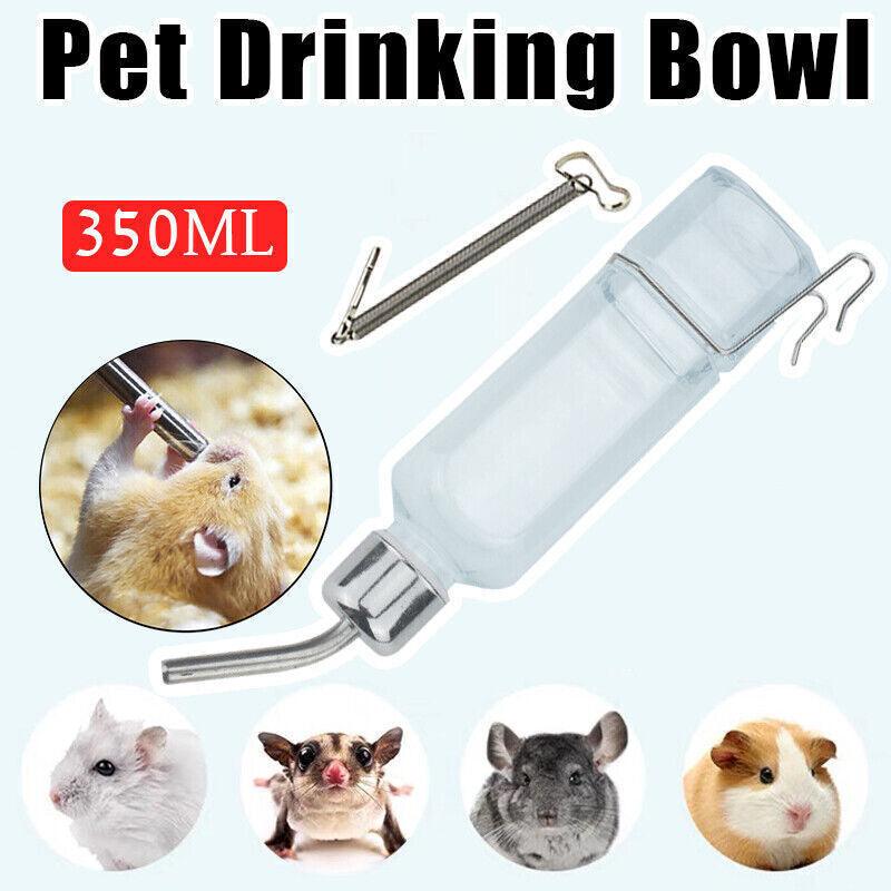 Rabbit water bottle feeder for hydration