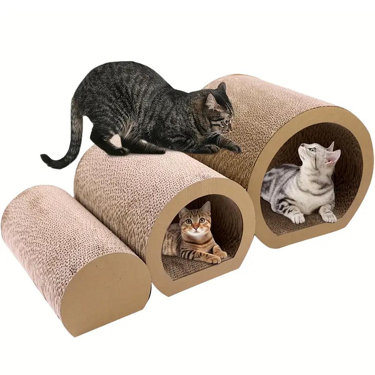 Cat Scratching Board Set Durable Corrugated Cardboard for Cats