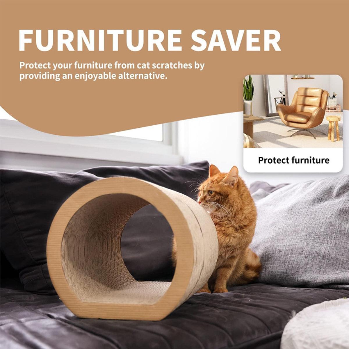 Cat Scratching Board Set Durable Corrugated Cardboard for Cats