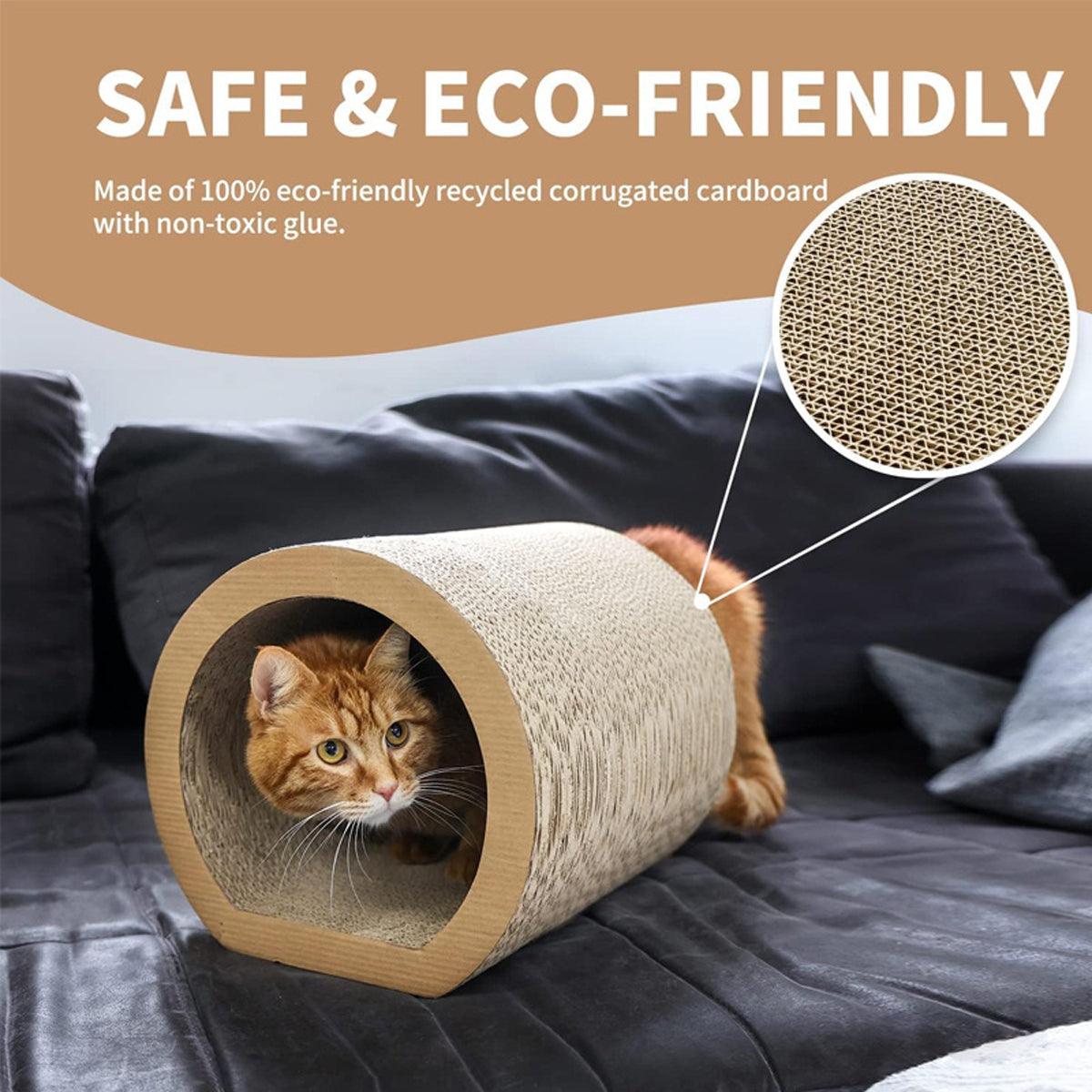 Cat Scratching Board Set Durable Corrugated Cardboard for Cats