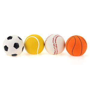 Durable Dog Rubber Balls for Fetch and Play