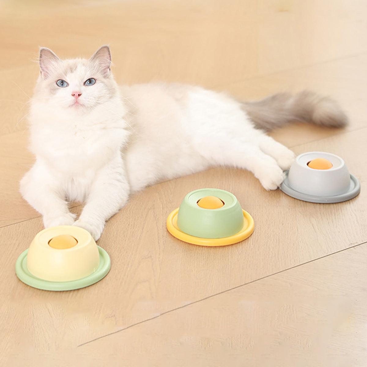 Cat Licking Slow Feeder Plate Anti-Knock & Oral Care Dish