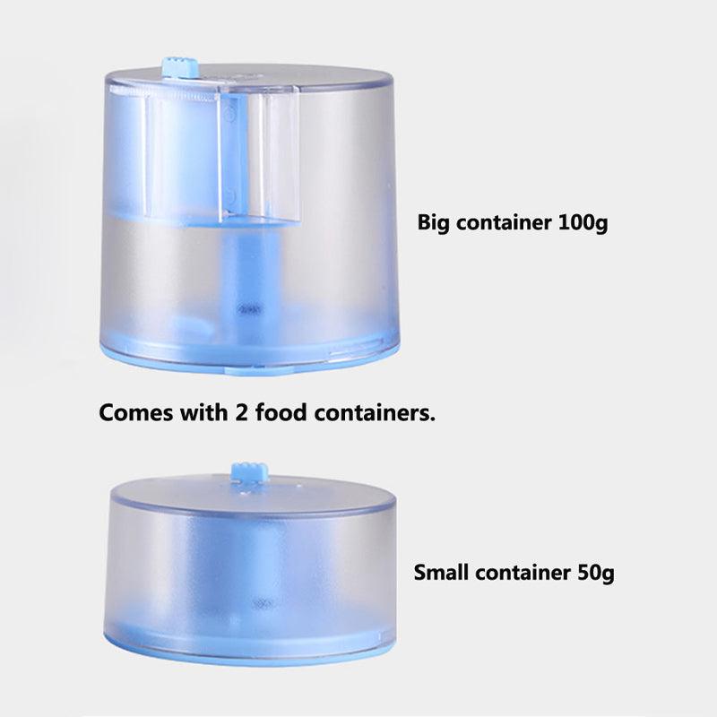 Convenient Aquarium Feeder for Timed and Manual Fish Feeding