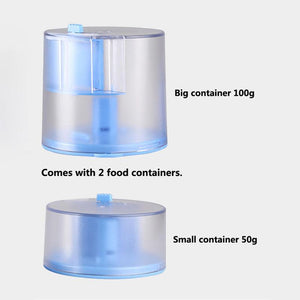 Convenient Aquarium Feeder for Timed and Manual Fish Feeding