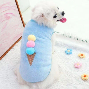 Warm Winter Dog Clothes Soft Fleece Dog Jumper