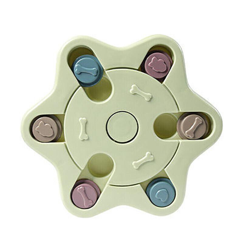 Interactive Dog Treat Dispenser Hexagon