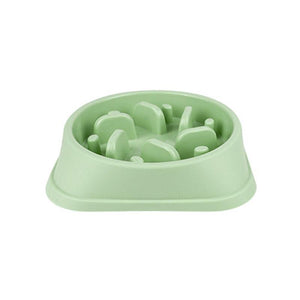 Nonslip Slow Feeder Dog Bowl