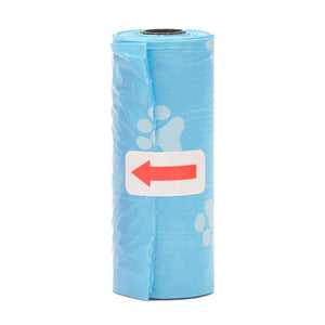 10-100 Rolls Colourful Pet Garbage Bags