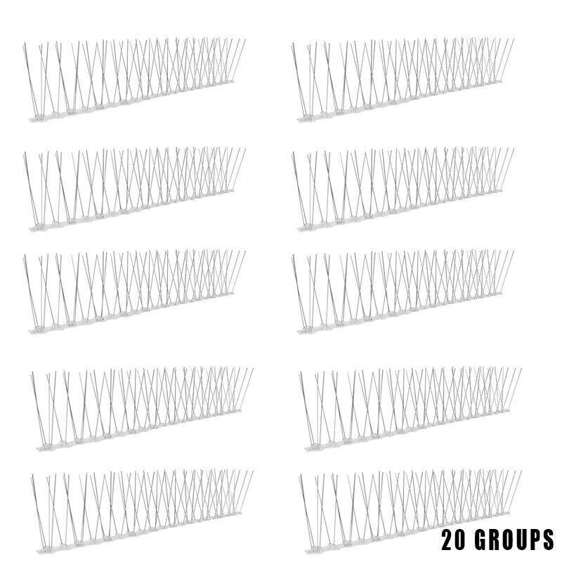 10pcs Anti-Bird Spikes 20Groups/30Groups