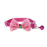 Adjustable Bow Tie Pet Collar with Bell Stylish Designer Cat & Dog Collars