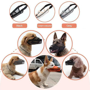 ComfortFit Dog Muzzle for Long-Nosed Breeds