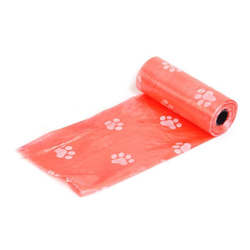 10-100 Rolls Colourful Pet Garbage Bags