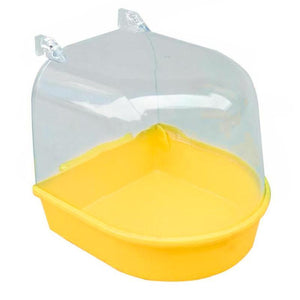 Bird Bath Tub Pet Cleaning 5 Colours 13.5*13*13cm