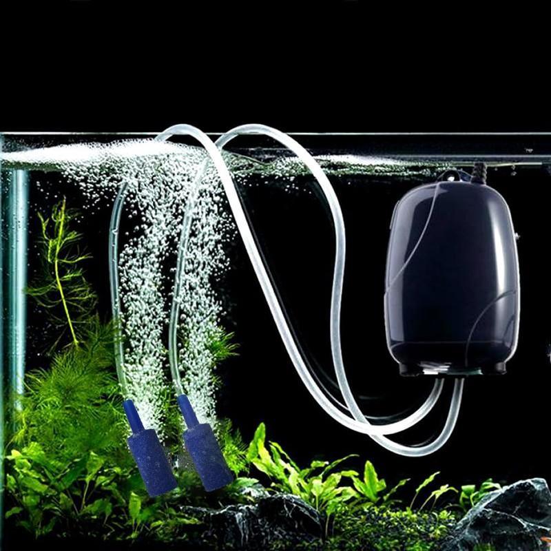 Aquarium Oxygen Pump 2 Outlets