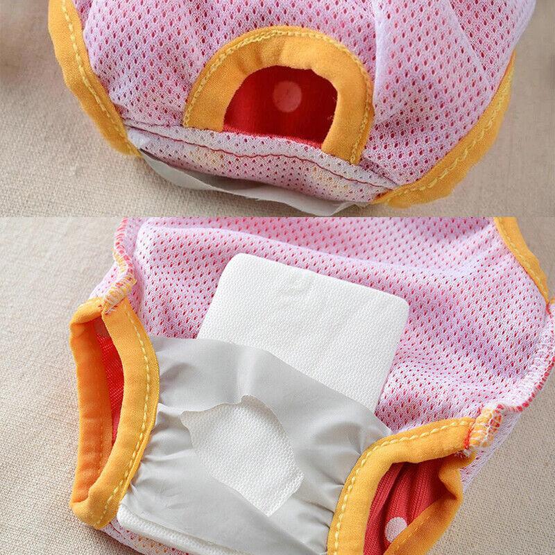 Female Pet Dog Cat Puppy Pant Menstrual Sanitary Nappy Diaper Wrap Underwear