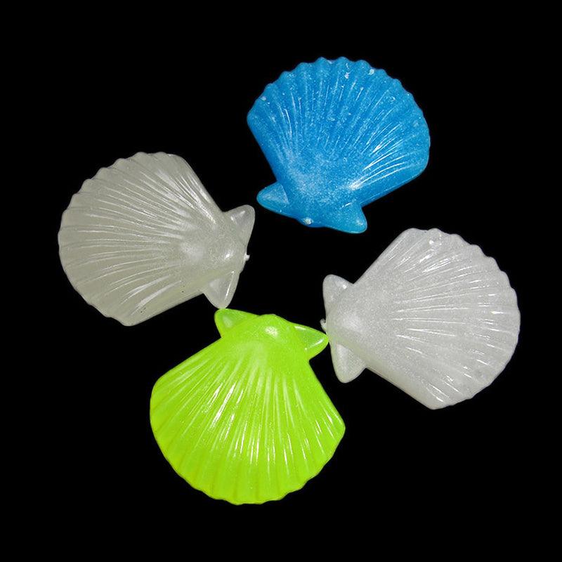 Aquarium Sea Shells Stone Resin Luminous Random