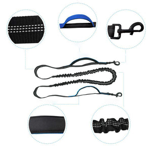 Dog Leash Lead With Waist Bag 4 Colours