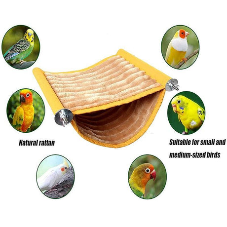 Grey Bird Hammock - Ultimate Comfort for Birds