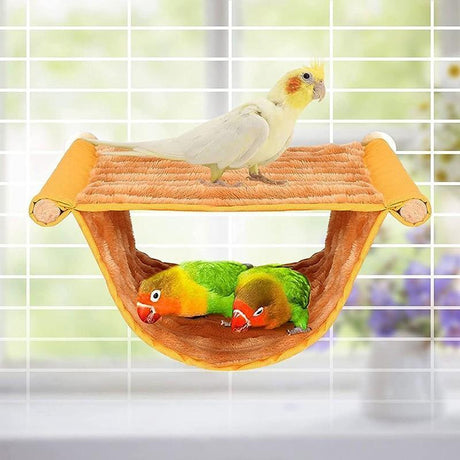 Grey Bird Hammock - Ultimate Comfort for Birds