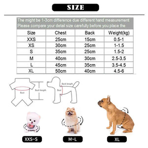 Warm Winter Dog Clothes Soft Fleece Dog Jumper