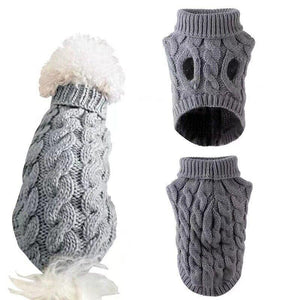 Puppy Dog Jumper Winter Warm Knitted Sweater Pet Clothes Small Dogs Coat