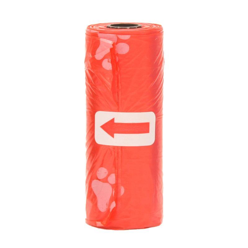 10-100 Rolls Colourful Pet Garbage Bags