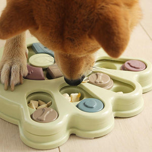 Interactive Dog Treat Dispenser Hexagon