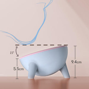 Dog Bowl 15° Tilted 4 Colours 350ml