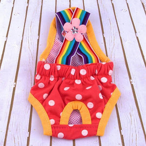 Female Pet Dog Cat Puppy Pant Menstrual Sanitary Nappy Diaper Wrap Underwear