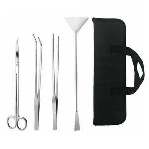 Stainless Steel Aquarium Tool Kit Curved Scissors