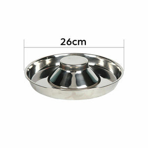 Feeder Bowl Stainless Steel Cat Bowls 26/30/34cm