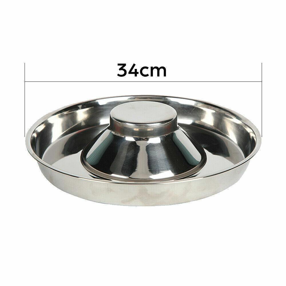 Feeder Bowl Stainless Steel Cat Bowls 26/30/34cm