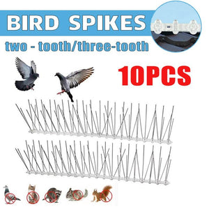 10pcs Anti-Bird Spikes 20Groups/30Groups