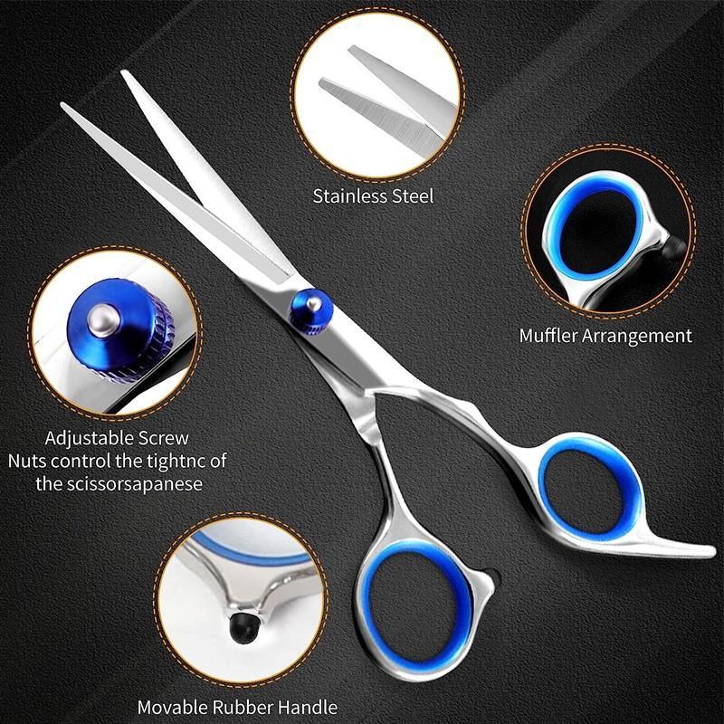 6” Pet Grooming Scissors Set 7pcs