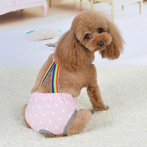 Female Pet Dog Cat Puppy Pant Menstrual Sanitary Nappy Diaper Wrap Underwear