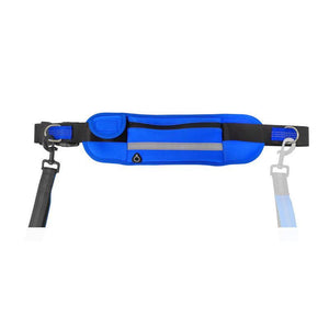 Dog Leash Lead With Waist Bag 4 Colours