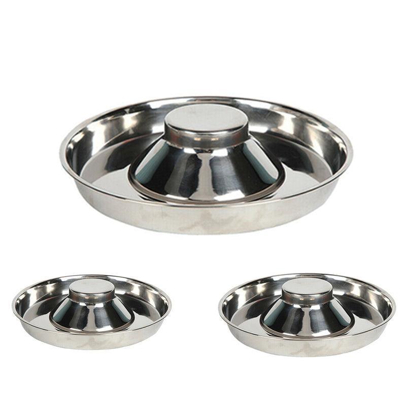 Feeder Bowl Stainless Steel Cat Bowls 26/30/34cm