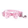 Adjustable Bow Tie Pet Collar with Bell Stylish Designer Cat & Dog Collars