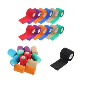 Self-Adhesive Dog Bandages in Vibrant Colors