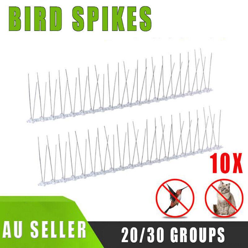 10pcs Anti-Bird Spikes 20Groups/30Groups