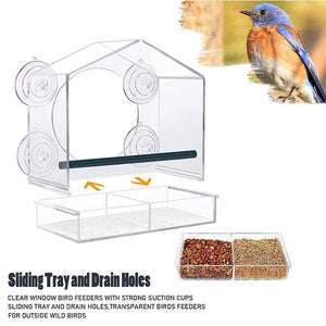 Large Window Bird Feeder 20.5*15*21.5cm