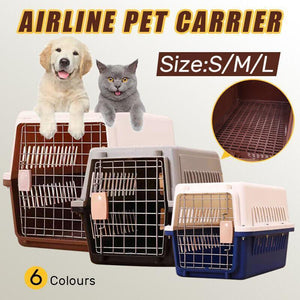 Portable Pet Carrier Safe & Lightweight Cat Crate