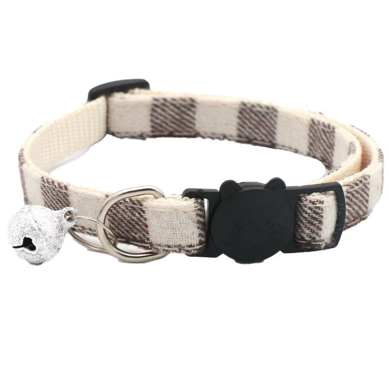 Pet Collar With Bell designer dog collars 6 Colours