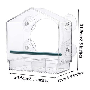 Large Window Bird Feeder 20.5*15*21.5cm