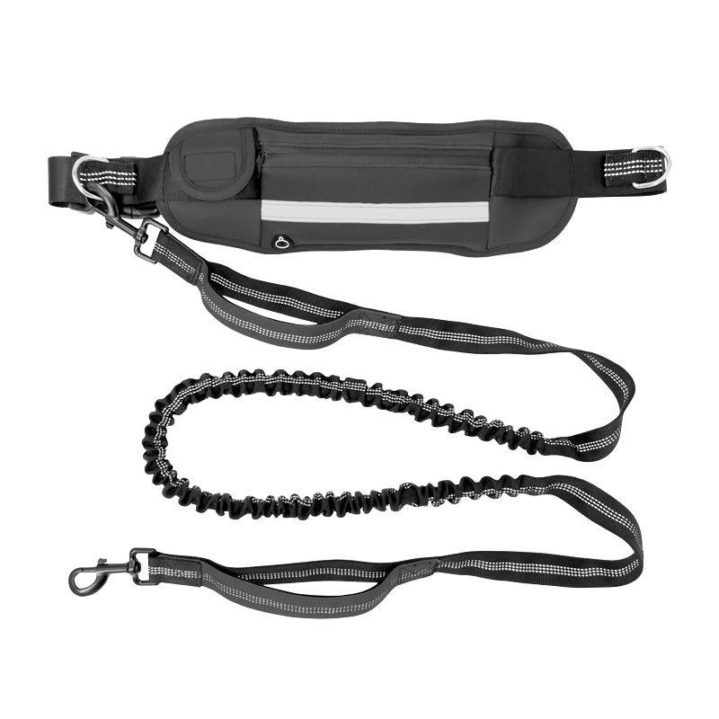 Dog Leash Lead With Waist Bag 4 Colours