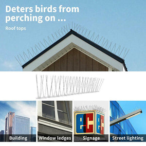 10pcs Anti-Bird Spikes 20Groups/30Groups