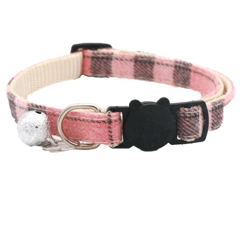 Pet Collar With Bell designer dog collars 6 Colours